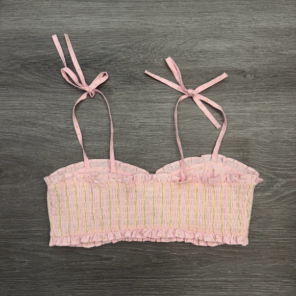 VS PINK Ruffled Bralette Size Large - Picture 7 of 7